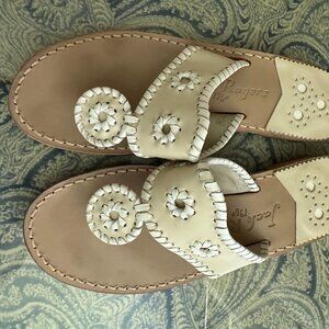 Jack Rogers sandals. Beige. Size 8M $100
